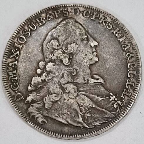 Tolar 1756, Maxmilián III. Josef