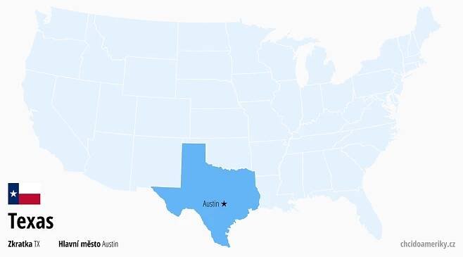 Texas (stát USA) – fakta, co vidět, zajímavostiChci do Ameriky