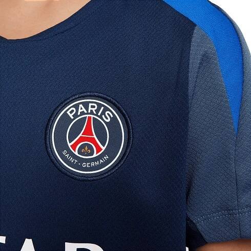 Fotbalové tričko s krátkým rukávem pro větší děti Nike Dri-FIT Paris Saint-Germain Strike 2025/26