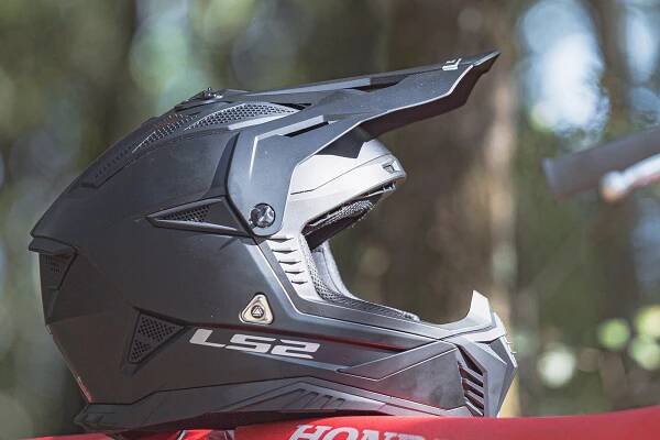 Motocyklová přilba LS2 | FAST II Solid Matt Black | Cross Enduro Quad | MX708 Typ cross/enduro