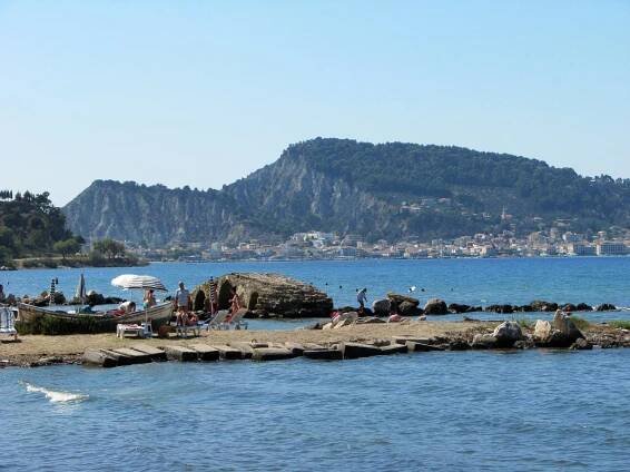 Argassi - pláž - Zakynthos
