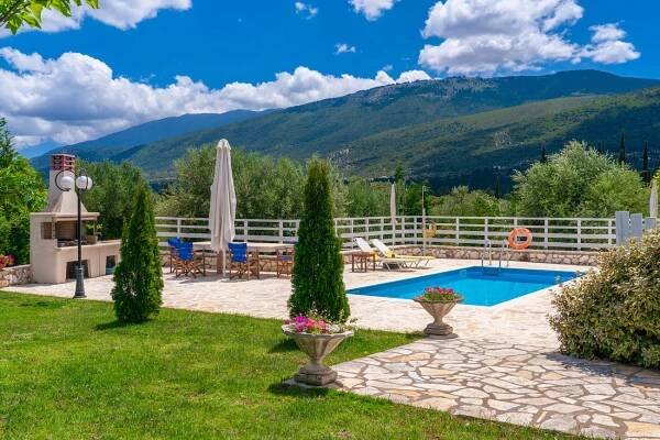Kefalonia Villas - Country Style Villa Cristina Kefaloni - Villas in Kefalonia