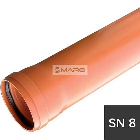 Pipelife Trubka KG SN8 125 x 1000 mm