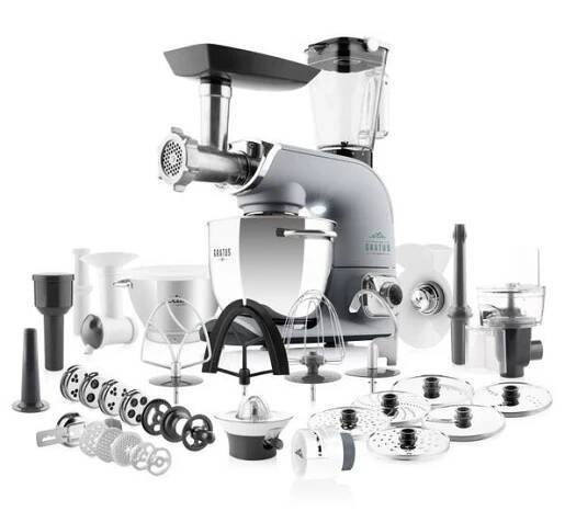 Kuchyňský robot ETA Gratus Evo Vital 1028 90092 šedý