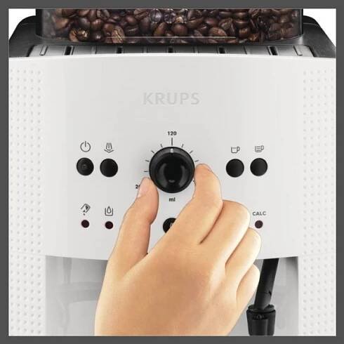 Automatický kávovar KRUPS EA810570 Essential White