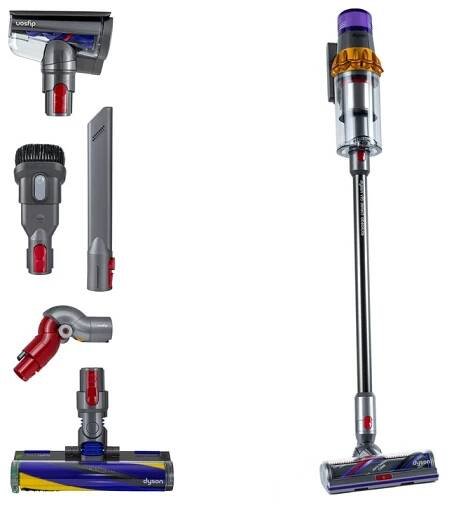 Tyčový vysavač Dyson V15 Detect Absolute stříbrný/šedý