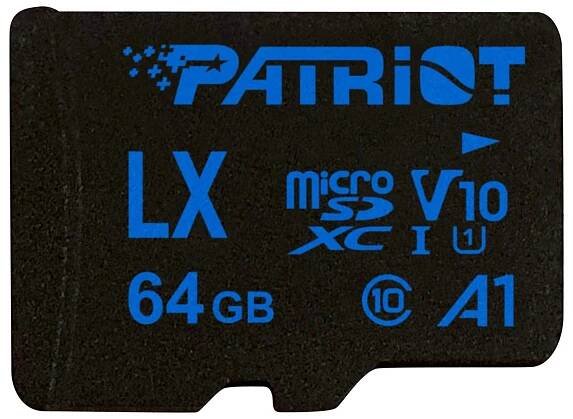 Patriot microSDXC 64GB SF64GLX11MCX | Patro.cz