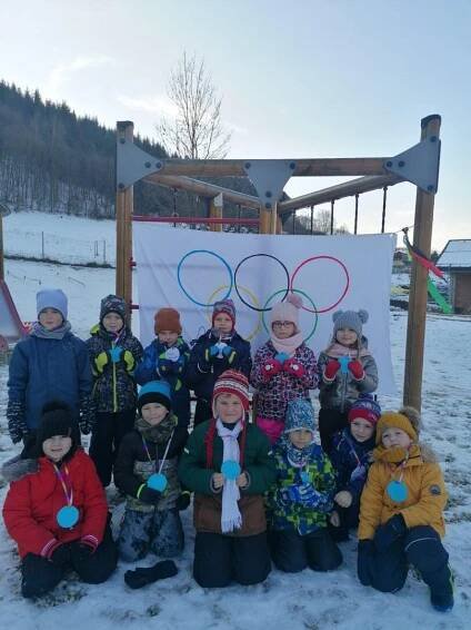 Zimná olympiáda 🥇 – Materská škola Horný Vadičov