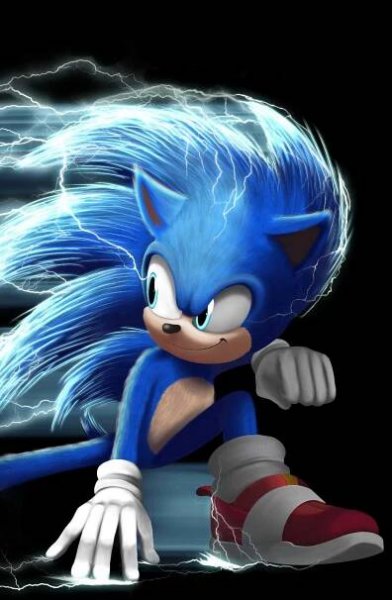 Stunning Sonic Art in Vibrant Colors Wallpaper