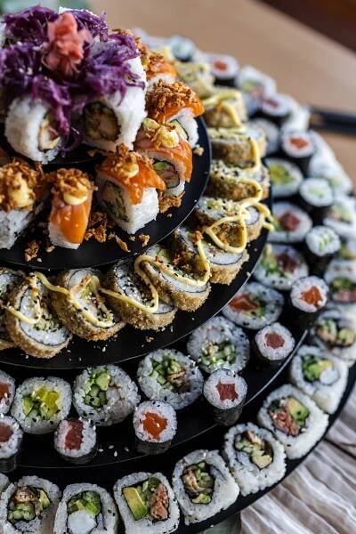 Sushi dorty a speciální sety : Tudam Restaurace