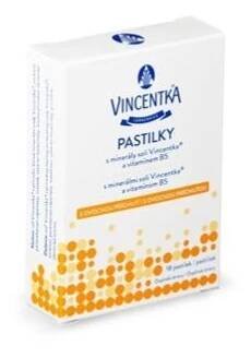 Vincentka Pastilky ovocné 18tbl.