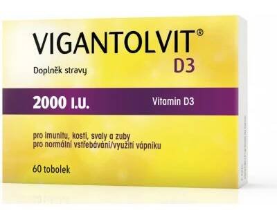 Vigantolvit D3 2000 I.U. 60 tobolek