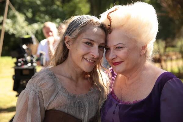 Marilou Berry, Josiane Balasko - Popelka: Nový příběh - Z natáčení