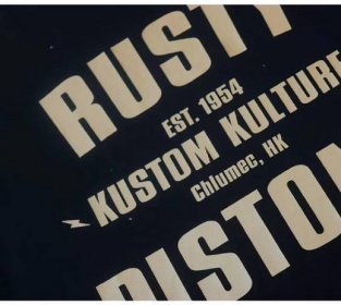 Rusty Pistons RPTSM93 Irwindale black triko - S / černá
