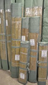 Bambusová rohož, krycí, bambusový plot 1,8 x 5 m ( z lamel Výška 1.8 m