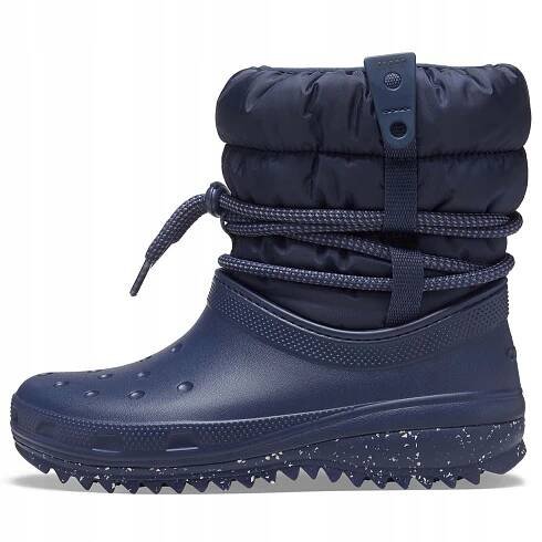 Crocs Classic Neo Puff Luxe Boot Women's Navy