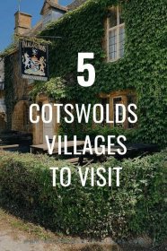 Your guide to the top 5 prettiest villages in the Cotswolds! Including the stunning Cotswolds Villages of: Upper and Lower Slaughter, Great Tew, Burton on the Water and Burford.... Click to learn more about these best villages in the Cotswolds. #England #TravelGuide #UKTravel #Cotswolds