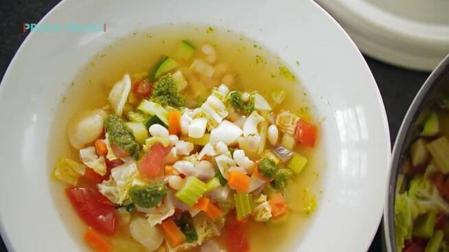 Ideální na zahřátí: Poctivá a hustá polévka minestrone