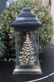 Zlatý vánoční kahanec na hrob 30cm