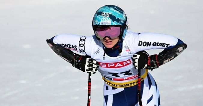 Druhá česká reprezentantka Barbora Nováková, jež na...