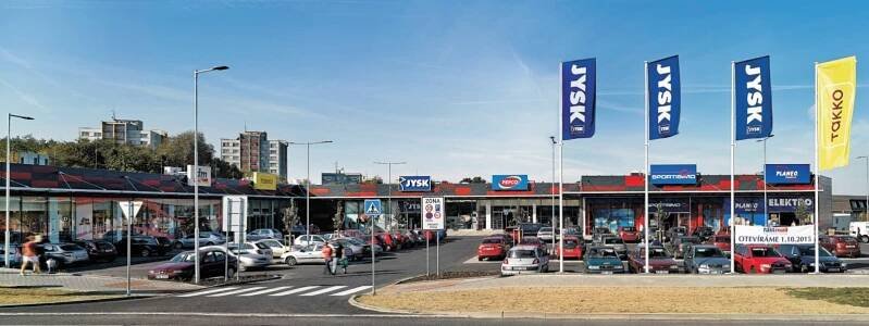 Retail park FASTMALL Orlová - FASTAV