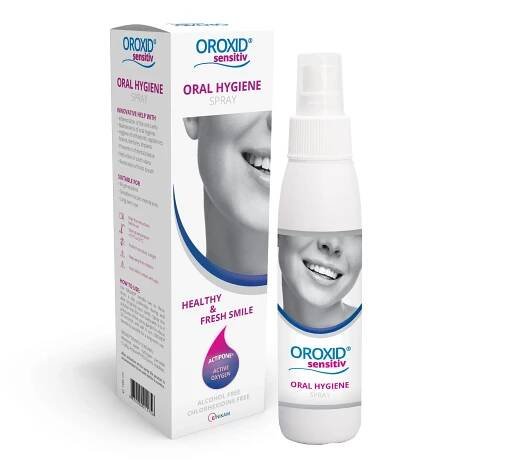 Oroxid sensitiv sprej pro ústní hygienu 100 ml
