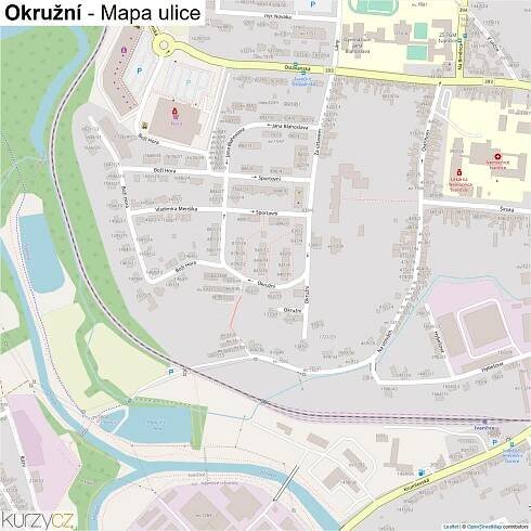 Okružní - mapy | Kurzy.cz
