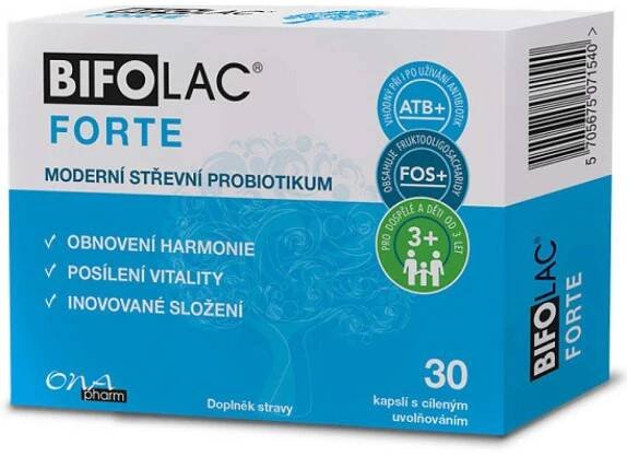 Bifodan Bifolac Forte 30 kapslí