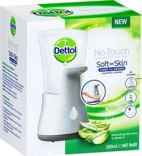 Dettol bezdotykový dávkovač mýdla 250 ml Aloe Vera