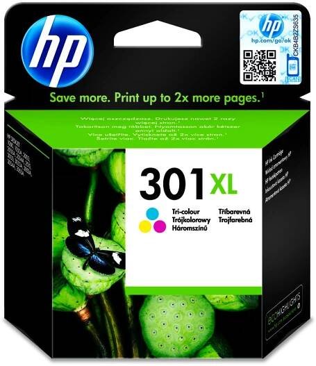 HP 301 XL barevný - originální - PC doplňky - K24.cz