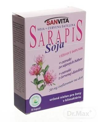 SARAPIS SOJA 1×30 cps, výživový doplnok