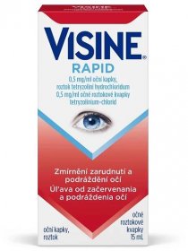 Visine Rapid 0,5 mg/ml oční kapky 15 ml