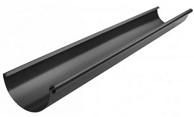 KJG žlab 330 mm 2 m RAL 9005 černá