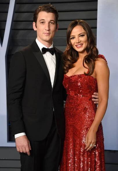 Miles Teller and Keleigh Sperry