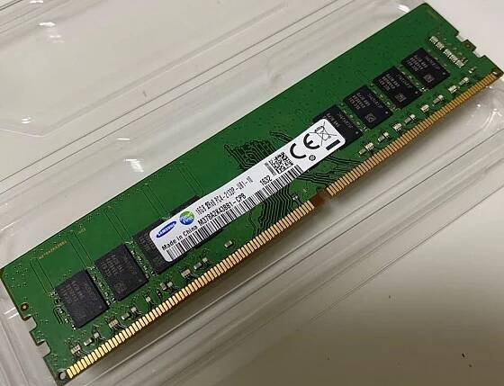 Samsung -16GB -1Rx8 -DDR4 -2133MHz -1.2V -ECC- RDIMM- Memory- RAM 1 VIP Systems