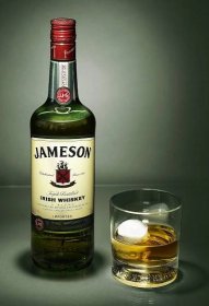 jameson Irish whiskey bottle