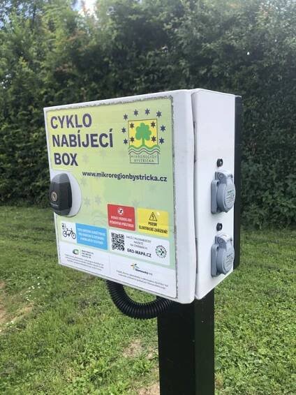 Nabíjecí stanice pro elektrokola foto 3