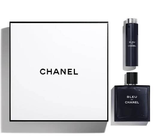 CHANEL BLEU DE CHANEL 3.4 fl. oz. Eau de Toilette Twist and Spray Set  - Men