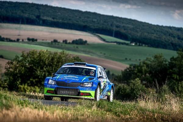 Fotka z rally závodů