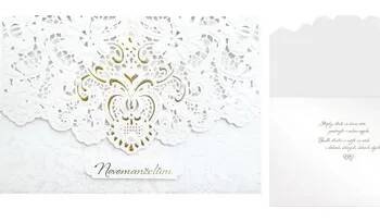 Blahopřání prořezávané - Novomanželům W