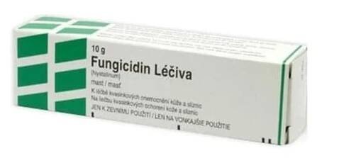 FUNGICIDIN LÉČIVA DRM 100000IU/G UNG 10G