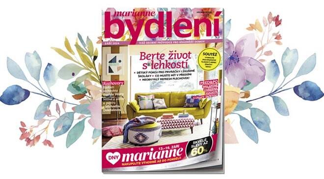 Vyšlo zářijové Marianne Bydlení: Jak se připravuje pokoj pro školáka a slevové kupony na Dny Marianne – Lifee.cz
