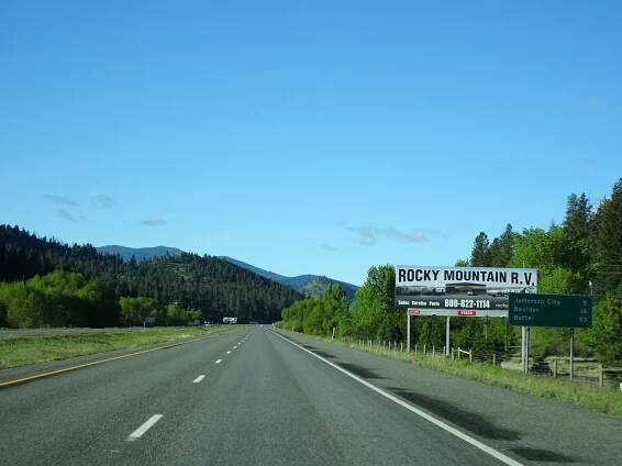 Montana - Interstate 15 Southbound | Cross Country Roads