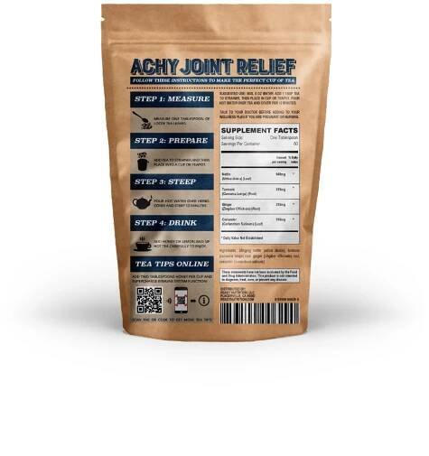 Achy Joint Relief Loose Tea Blend for Sore and Inflamed Joints (4oz) - Image 2