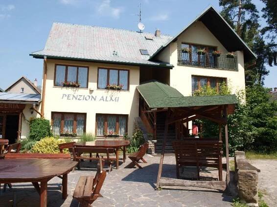 Almi - Penzion - Pizzerie Staré Splavy Exteriér fotografie