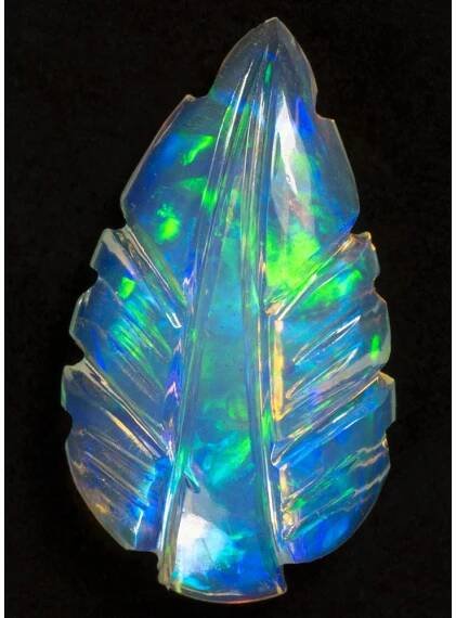 Etiopský opál 17x10mm - Gems-Opal