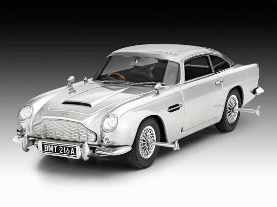 Revell EasyClick - ModelSet - Plastikový model auta James Bond "Goldfinger" Aston Martin DB5 | Plastikové modely