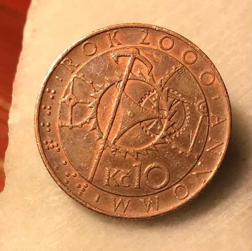 Velmi zajímavá 10 Kč z roku 2000 - Milénium - Numismatika