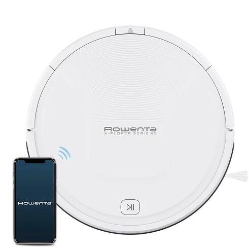 Robotický vysavač s wi-fi Rowenta X-PLORER S45 RR8227WH
