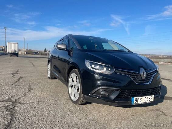 Renault Grand Scenic Bosse 2017, 1.6d, 7mist - Plzeň
